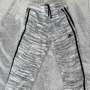Adidas light grey jogger pants